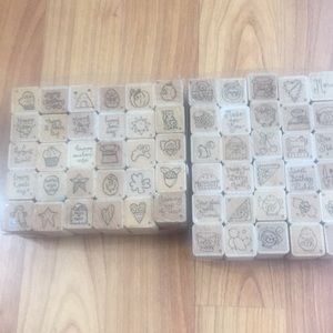 A bundle of 60 Dots stamps.